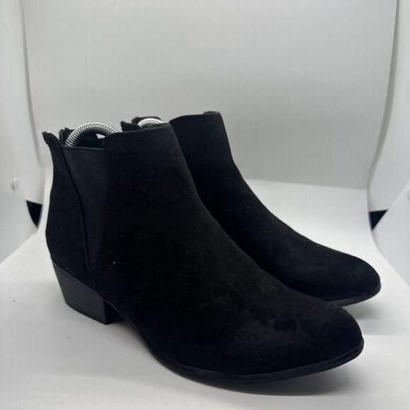 Esprit Tiffany Women  Ankle Boot Bootie Black Size 7.5 M E18TIF01 - Picture 1 of 13